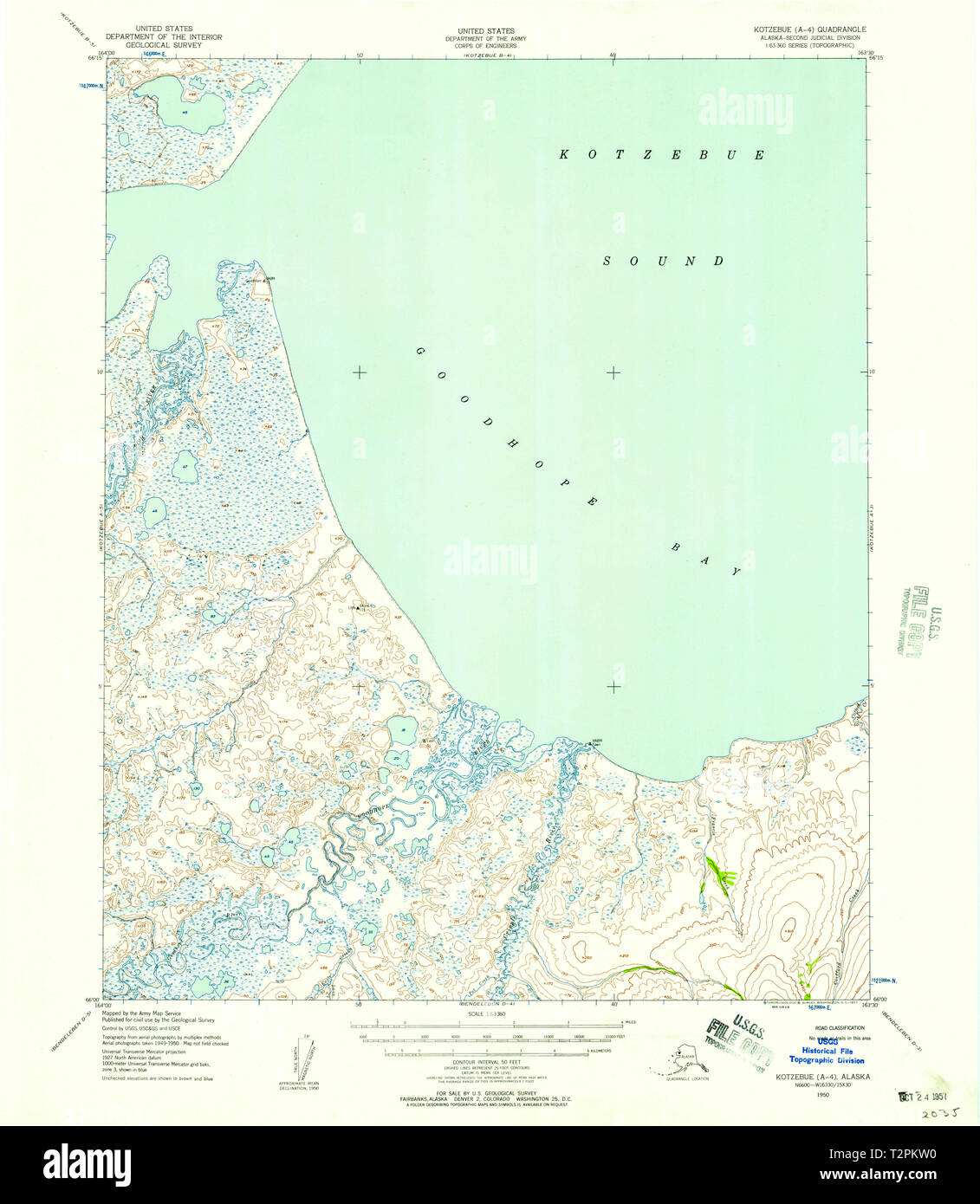 Kotzebue alaska map hires stock photography and images Alamy