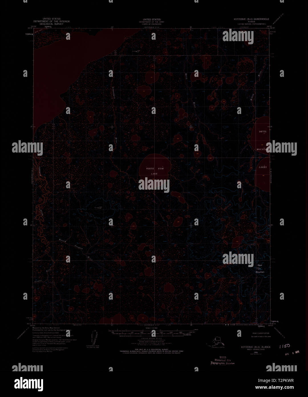 Kotzebue alaska map hires stock photography and images Alamy