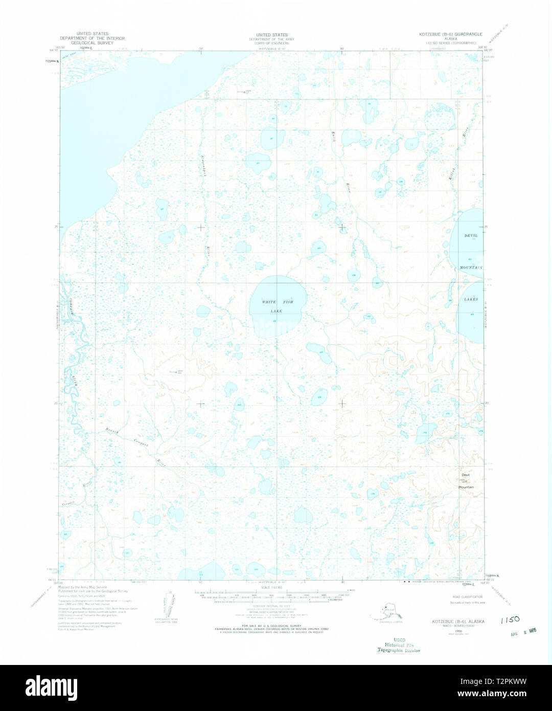 Kotzebue alaska map Cut Out Stock Images & Pictures Alamy