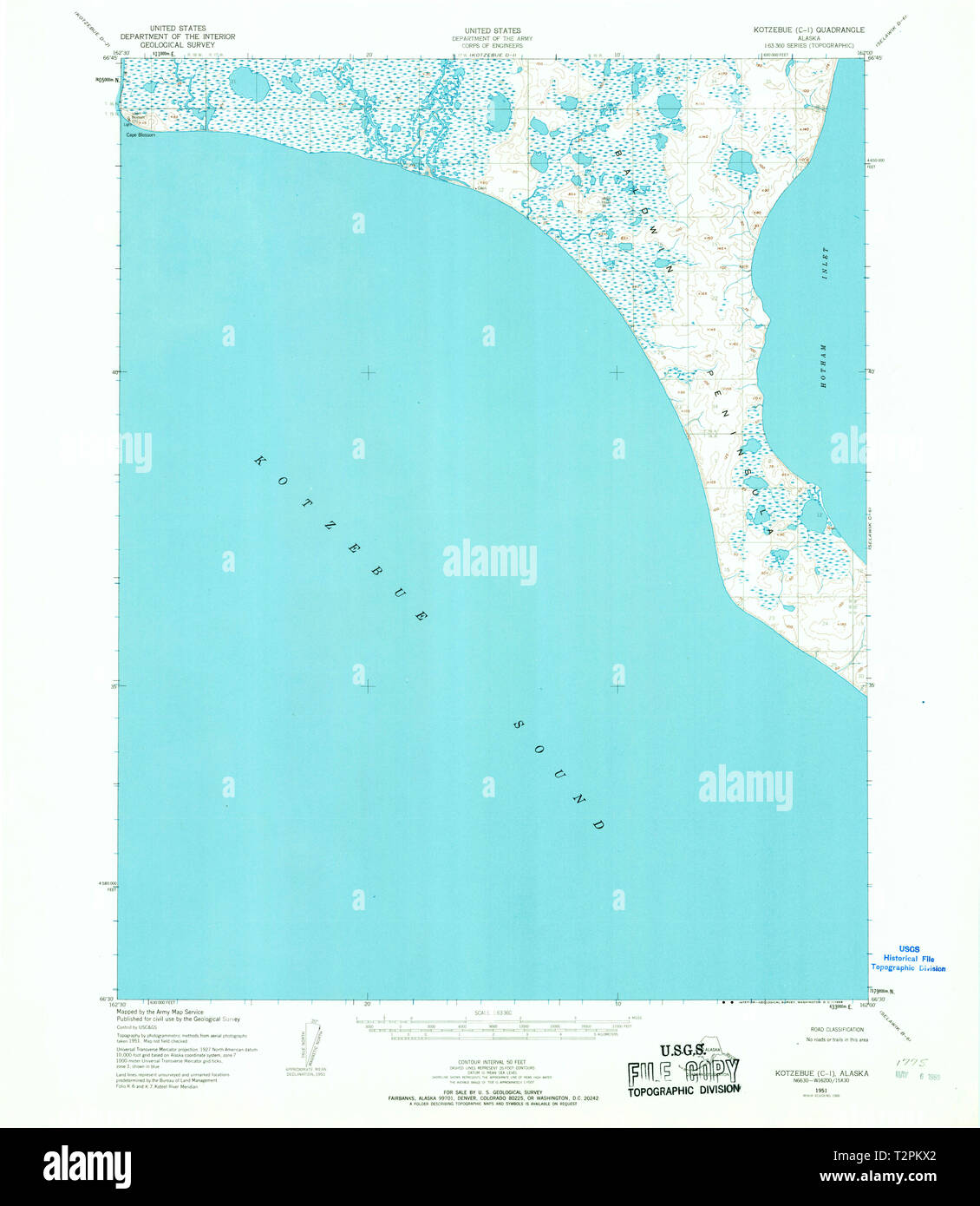 Kotzebue alaska map hires stock photography and images Alamy