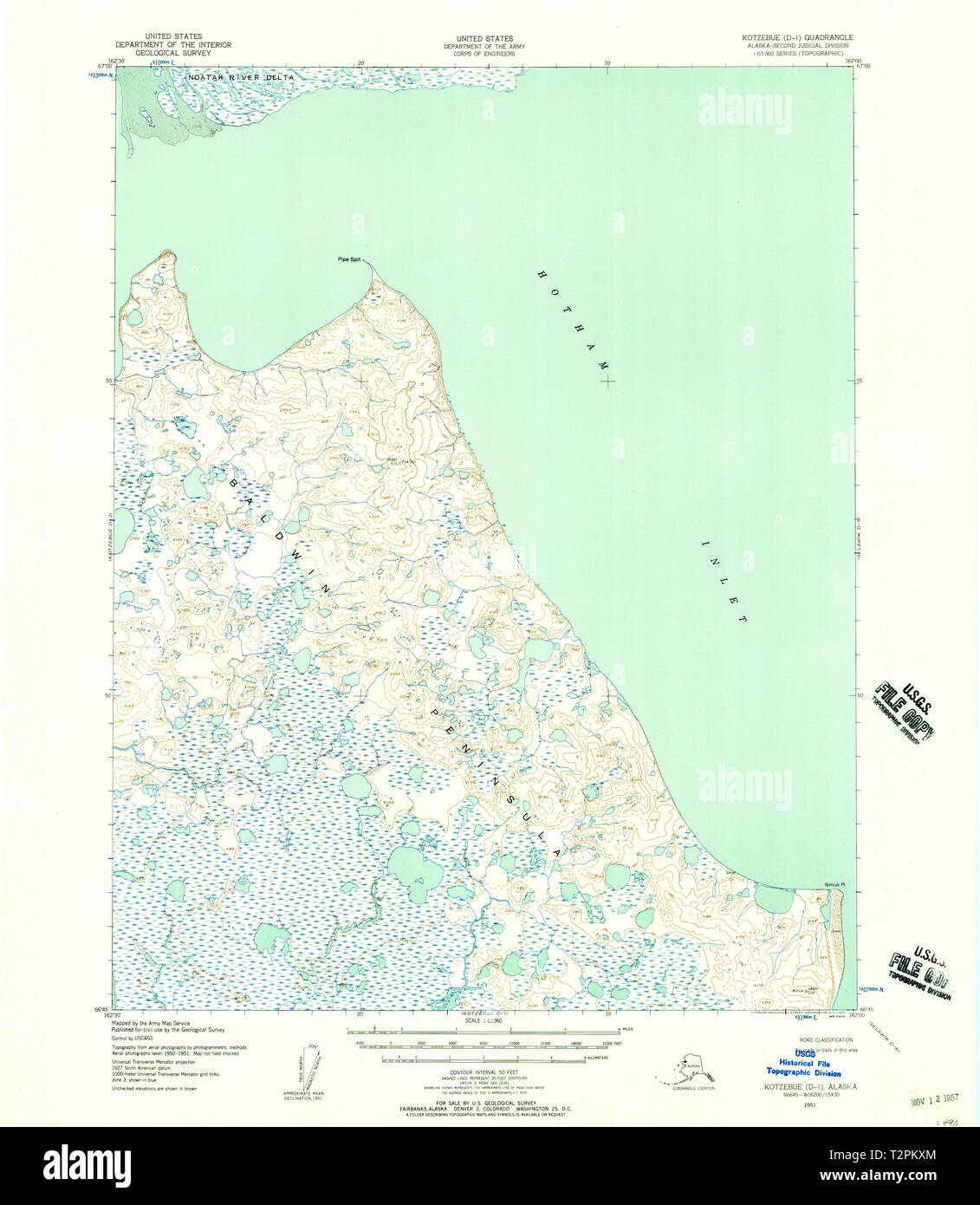 Kotzebue alaska map hires stock photography and images Alamy