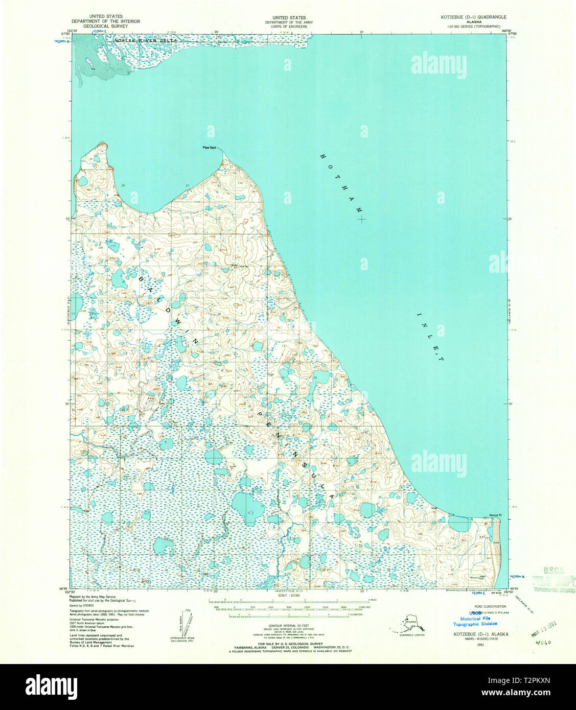 Kotzebue alaska map hires stock photography and images Alamy