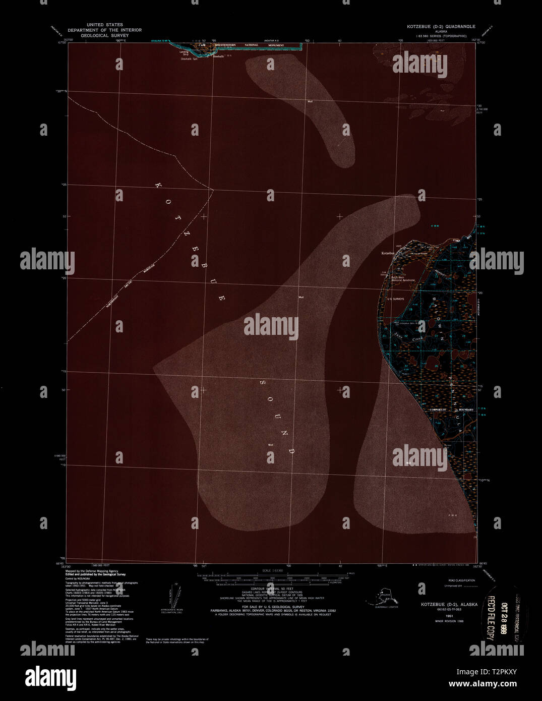 Kotzebue alaska map hires stock photography and images Alamy