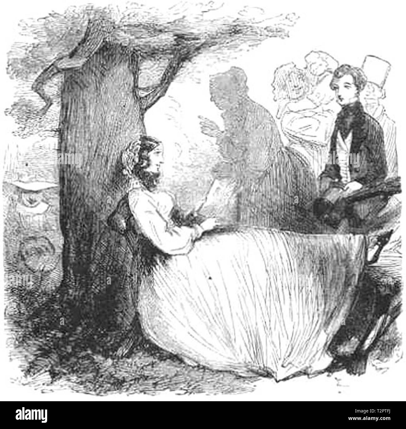 Vintage etching illustration Stock Photo Alamy