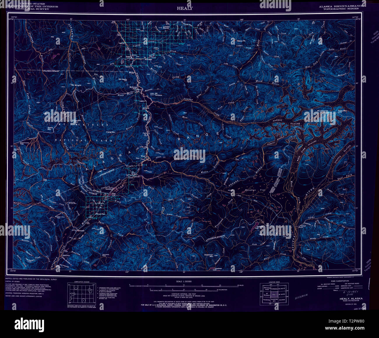 Healy map hires stock photography and images Alamy