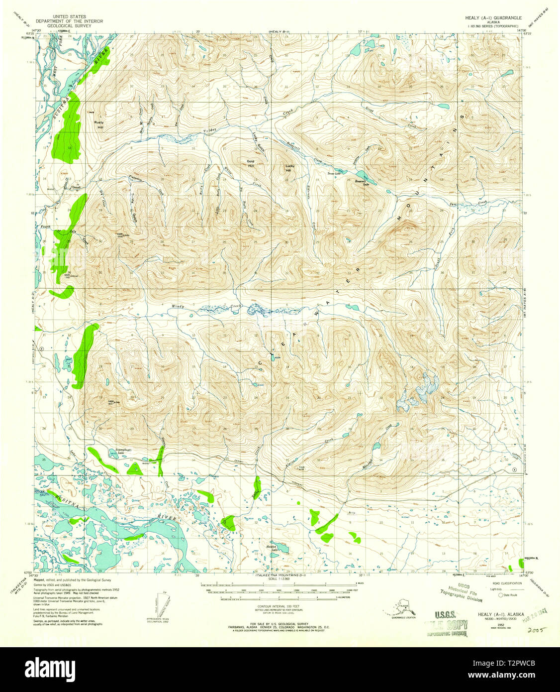 Healy map hires stock photography and images Alamy