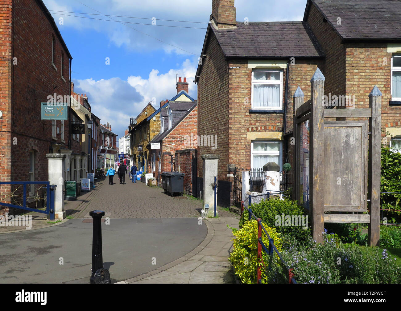 Church Street Melton Mowbray UK Stock Photo Alamy