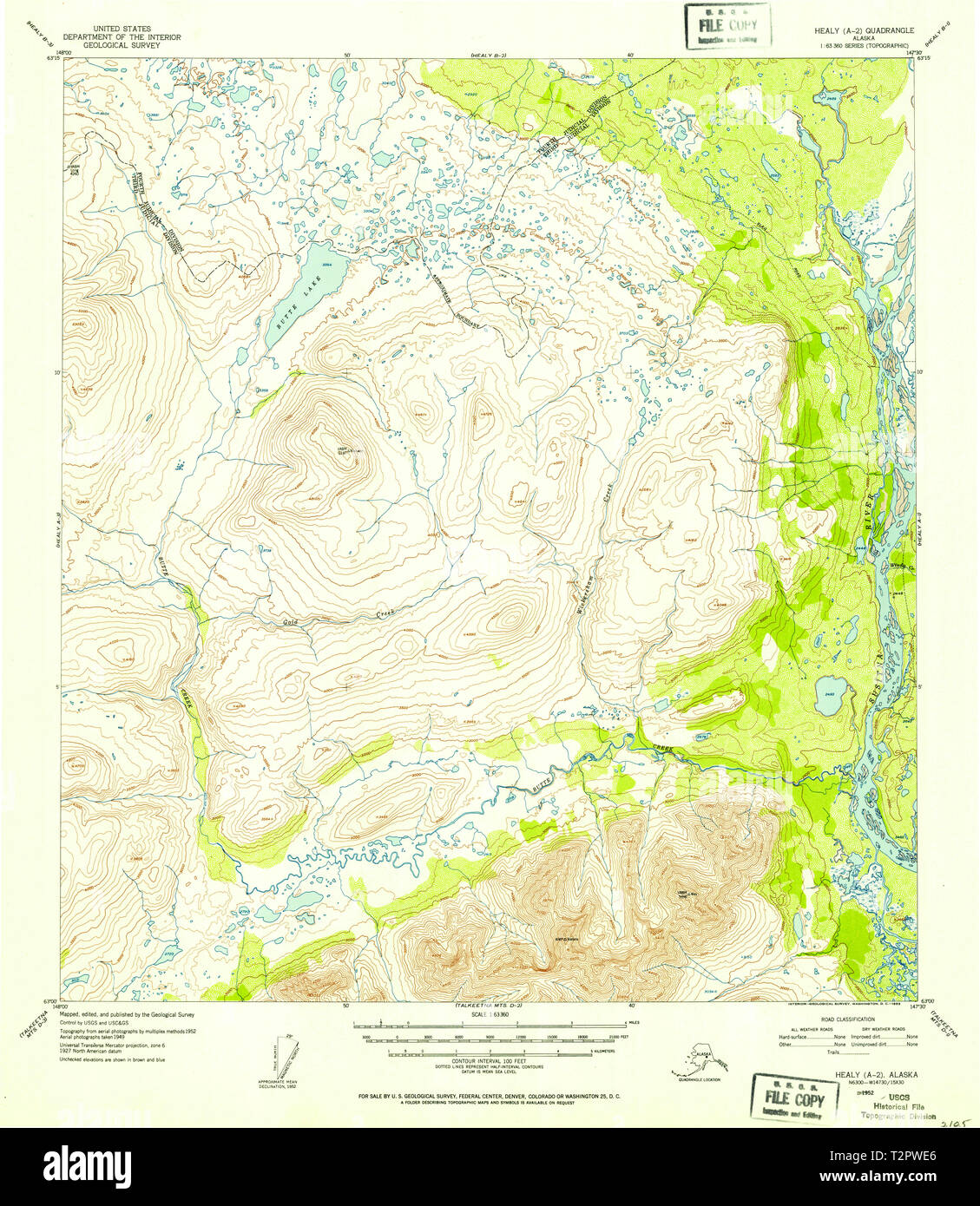 Healy map hires stock photography and images Alamy