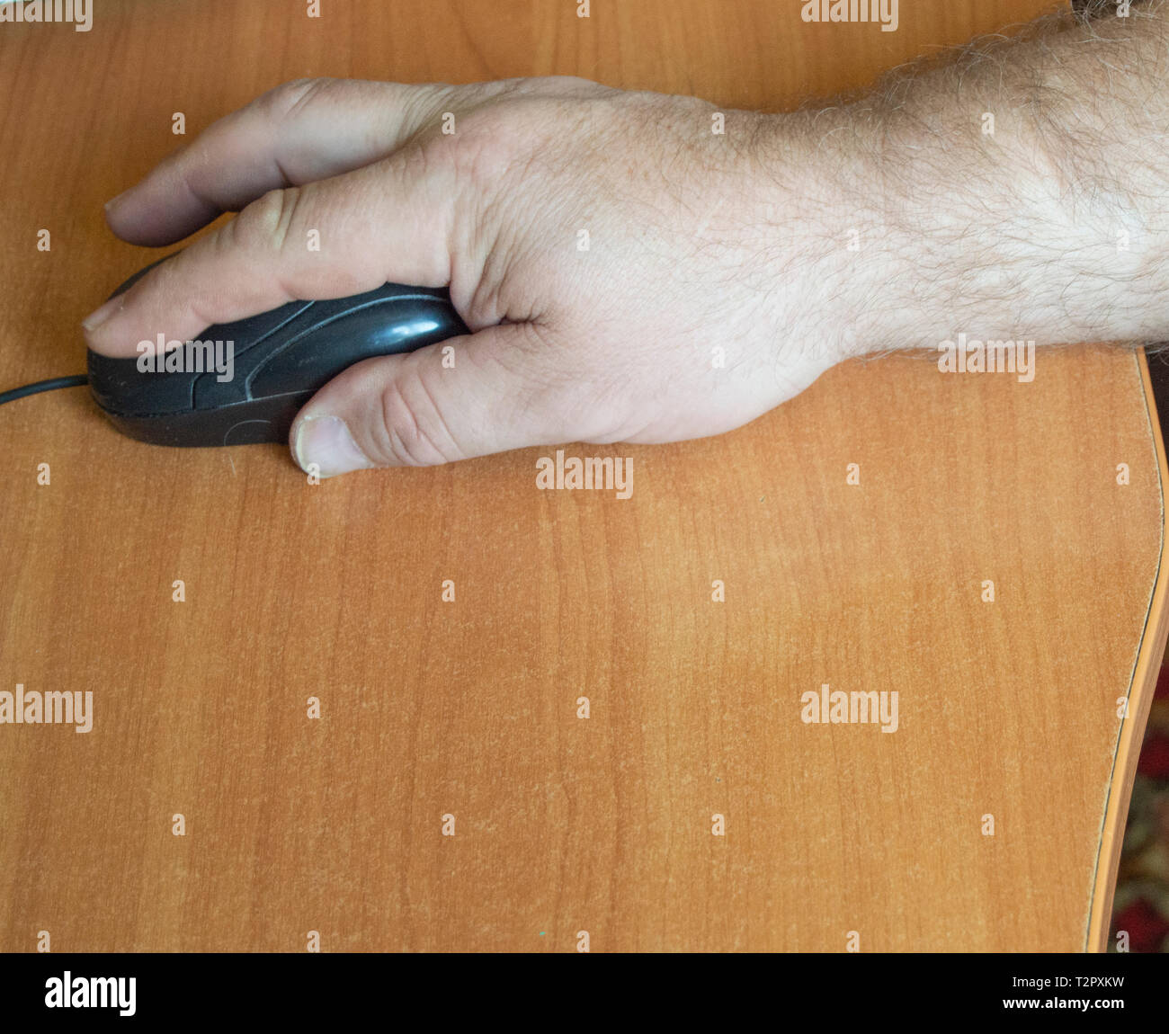 An elderly person, a pensioner, a disabled person using a computer