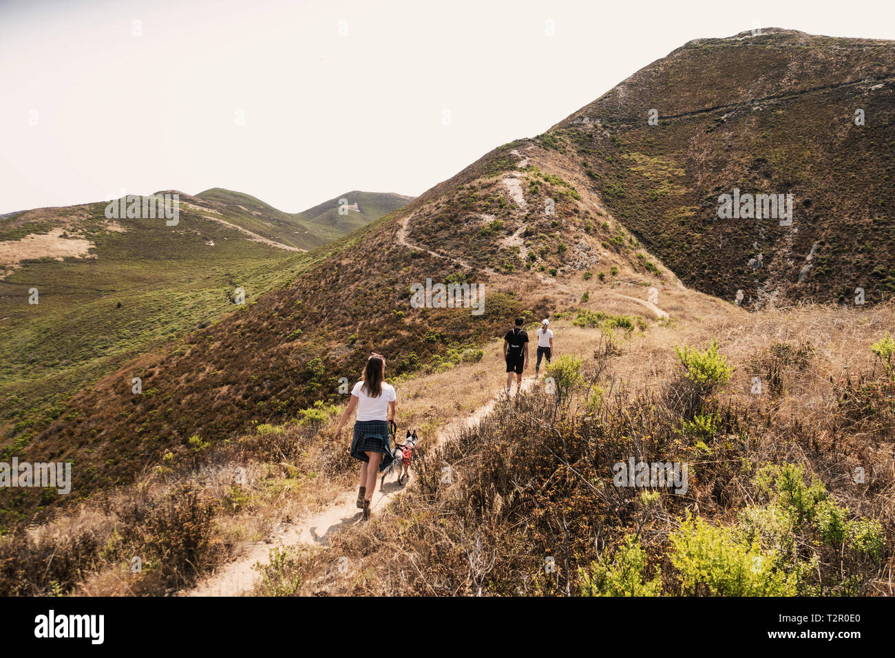 Hiking up mountain hi-res stock photography and images - Alamy