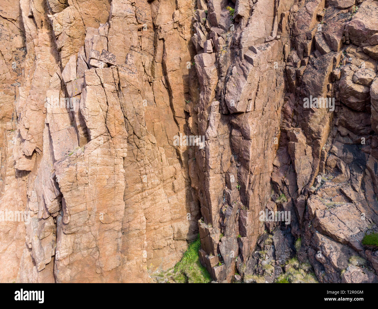 View of the rock, background, texture Stock Photo