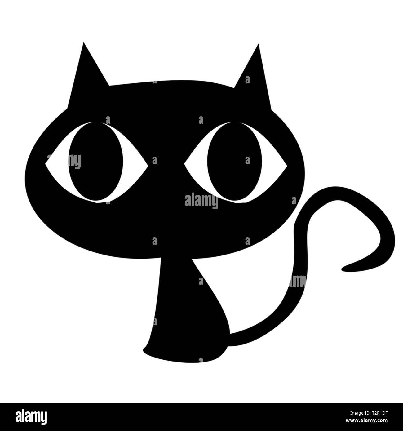 Cute Cat Head Clipart