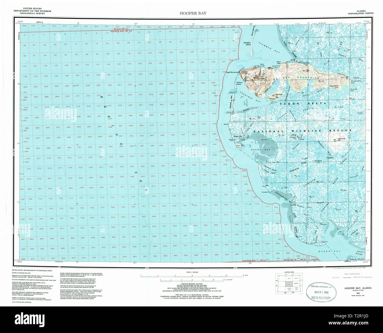 Hooper bay map hires stock photography and images Alamy