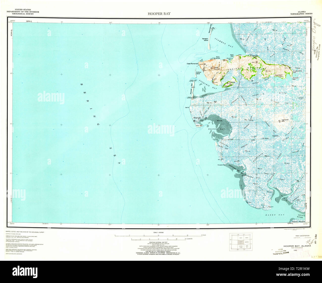 Hooper bay map hires stock photography and images Alamy
