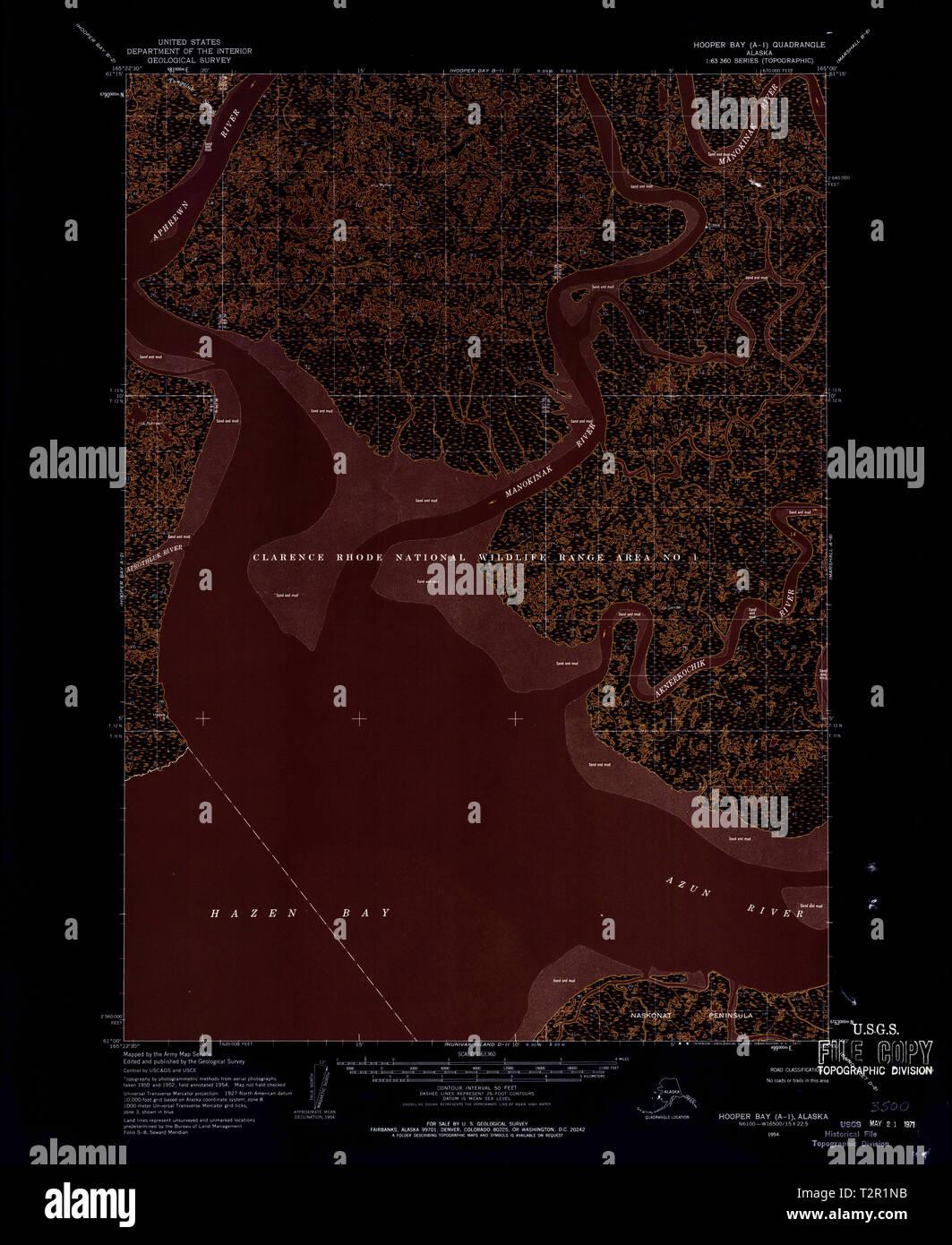 Hooper bay map hires stock photography and images Alamy