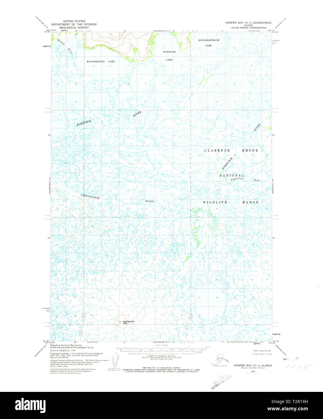 Hooper bay map Cut Out Stock Images & Pictures Alamy