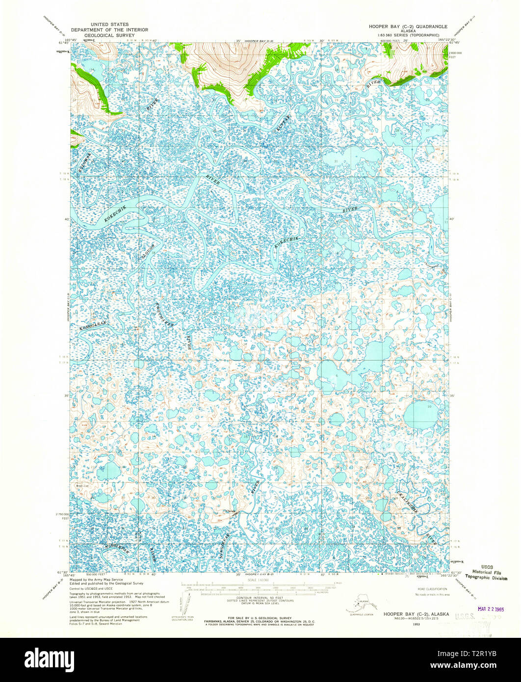 Hooper bay map hires stock photography and images Alamy