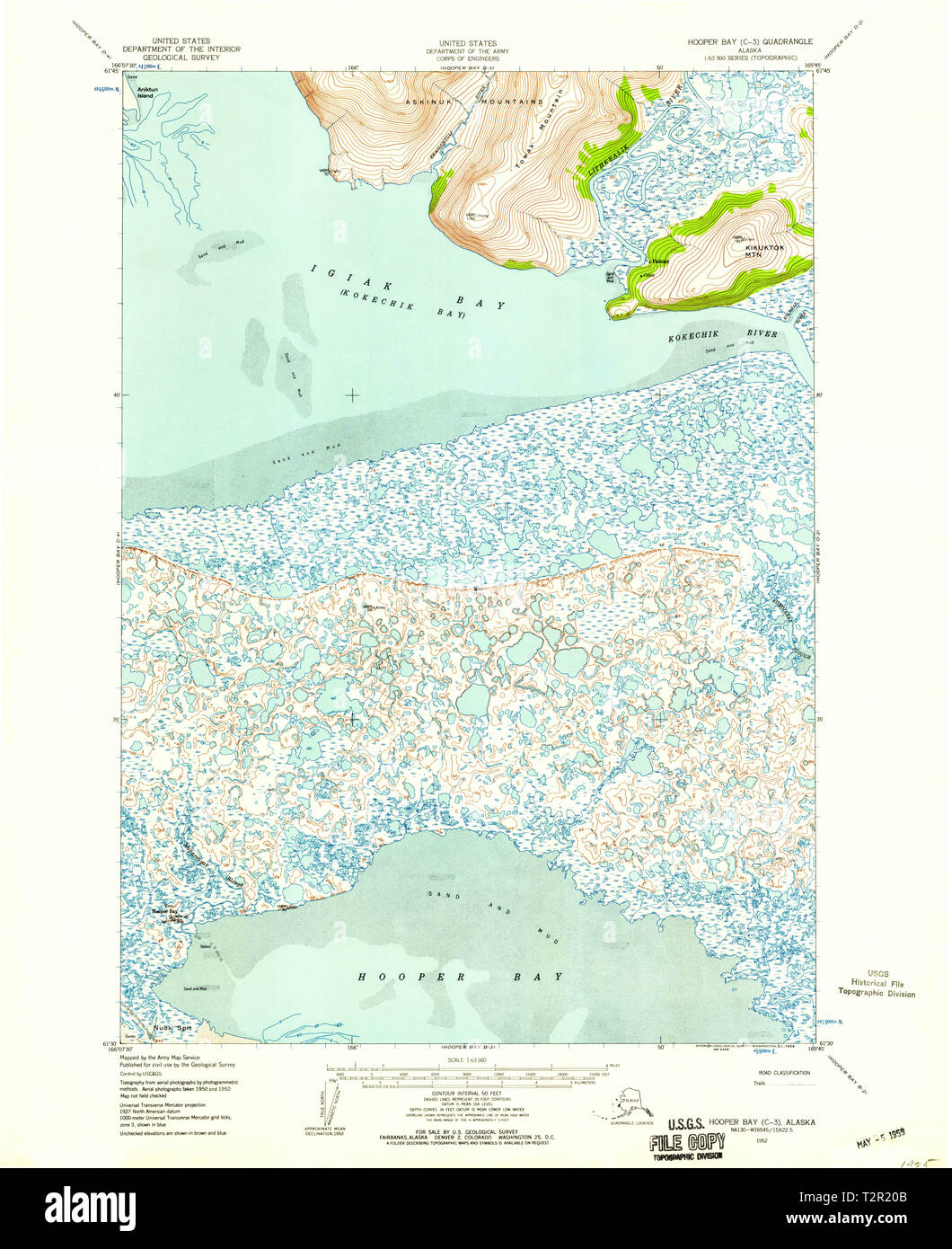 Hooper bay map hires stock photography and images Alamy