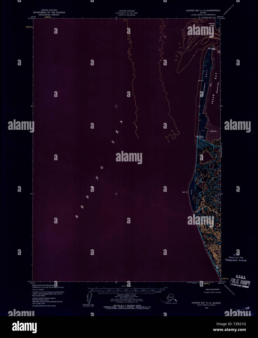 Hooper bay map hires stock photography and images Alamy