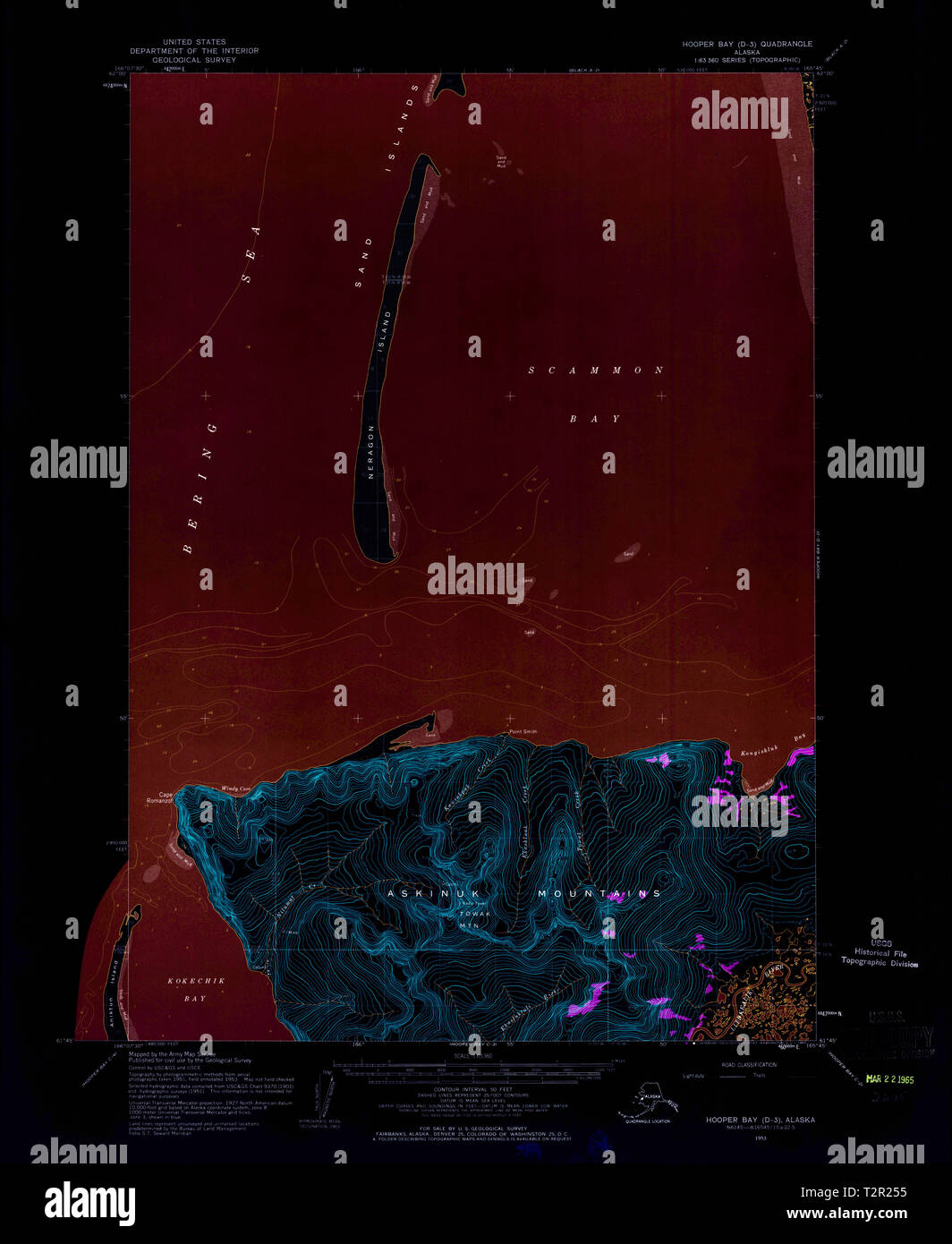 Hooper bay map hires stock photography and images Alamy