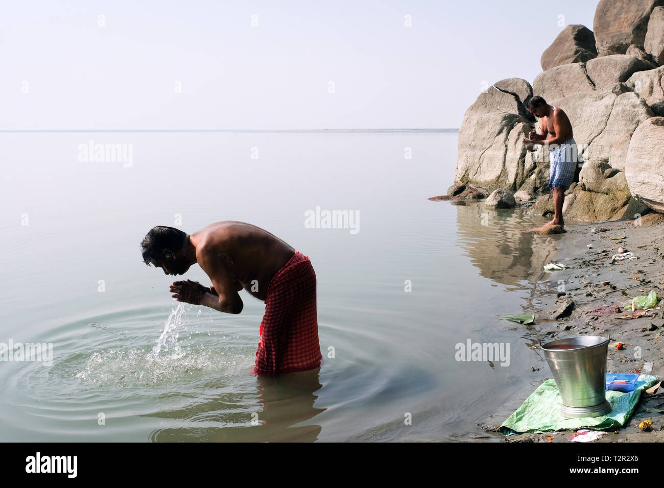Brahmaputra river pollution hi-res stock photography and images - Alamy
