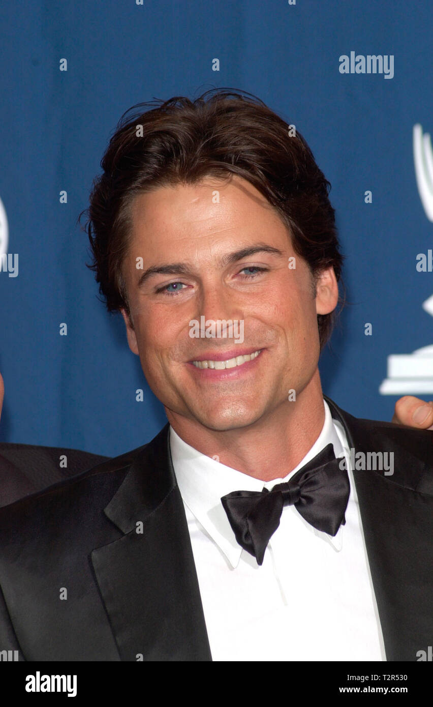 LOS ANGELES, CA. September 10, 2000: West Wing star Rob Lowe at the 52nd  Annual Emmy Awards in Los Angeles. Picture: Paul Smith/Featureflash Stock  Photo - Alamy