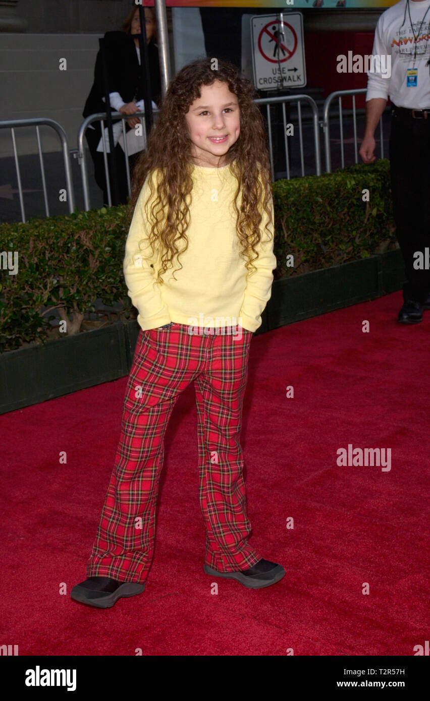 LOS ANGELES, CA. December 10, 2000: Actress Hallie Kate Eisenberg at the  world premiere in Hollywood of Disney's The Emperor's New Groove. © Paul  Smith/Featureflash Stock Photo - Alamy