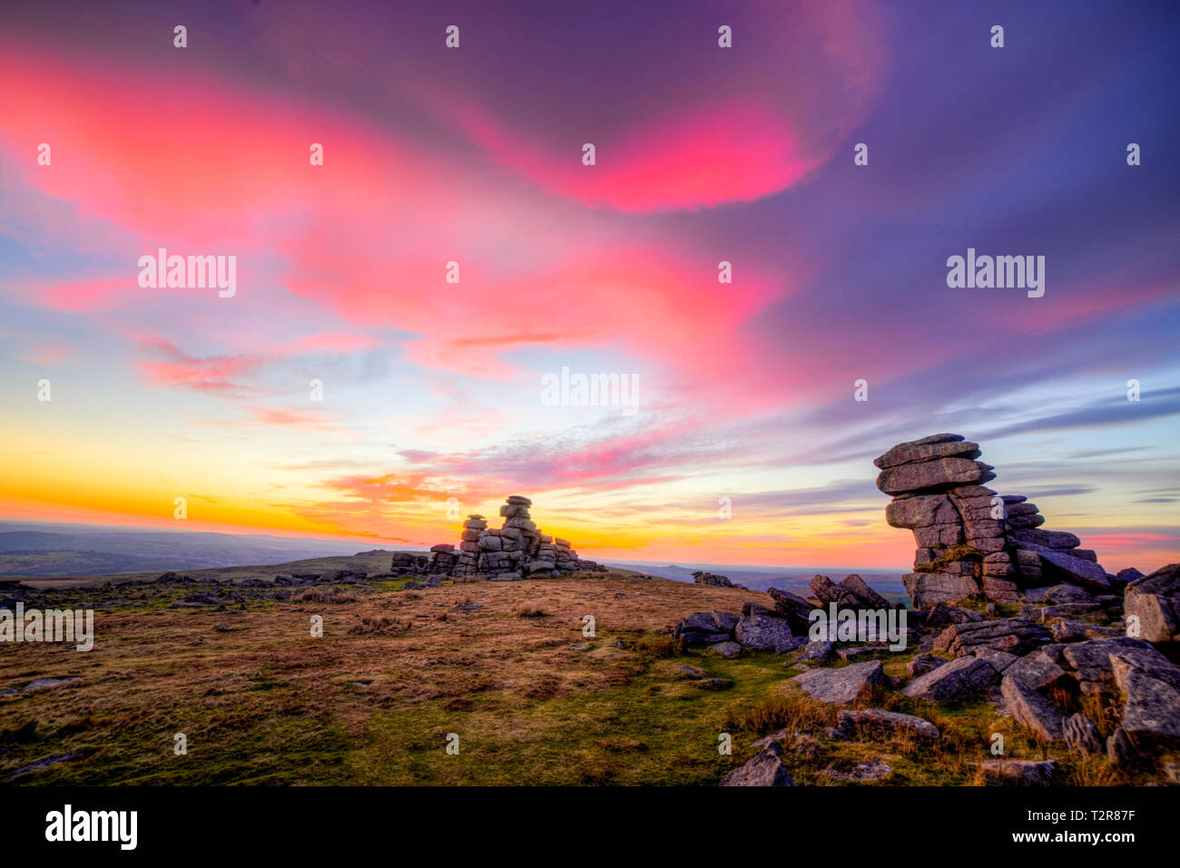 Dartmoor granit hi-res stock photography and images - Alamy