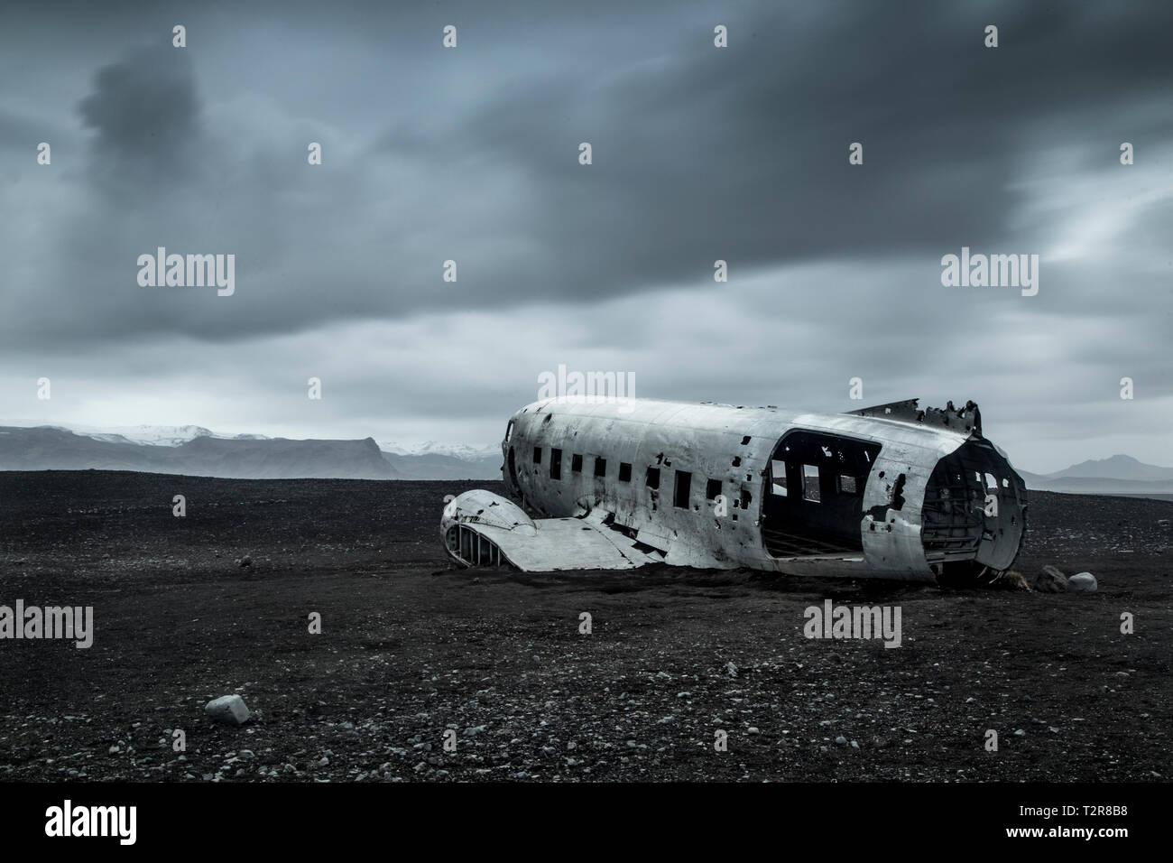 The United States Navy DC plane crash on Sólheimasandur beach in 1973