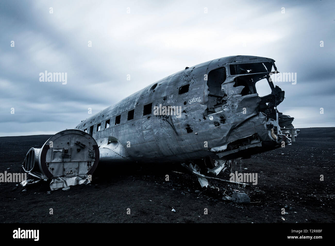 The United States Navy DC plane crash on Sólheimasandur beach in 1973