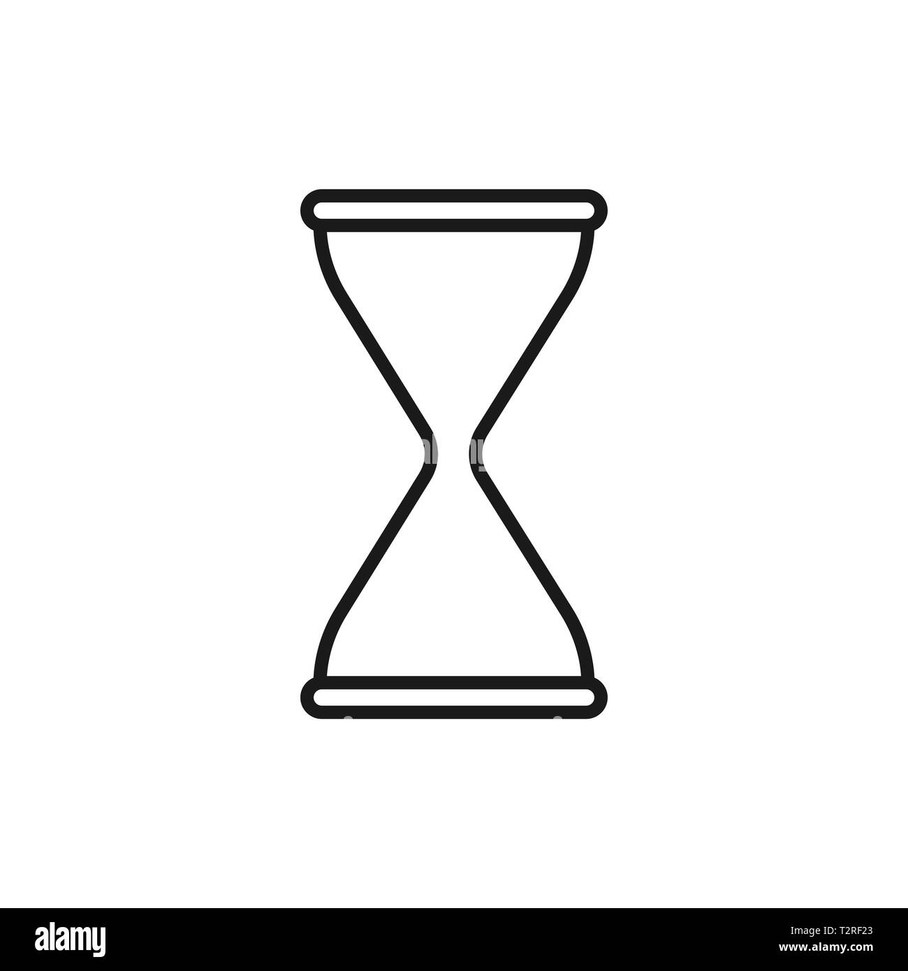 Sandclock vector vectors hi-res stock photography and images - Alamy