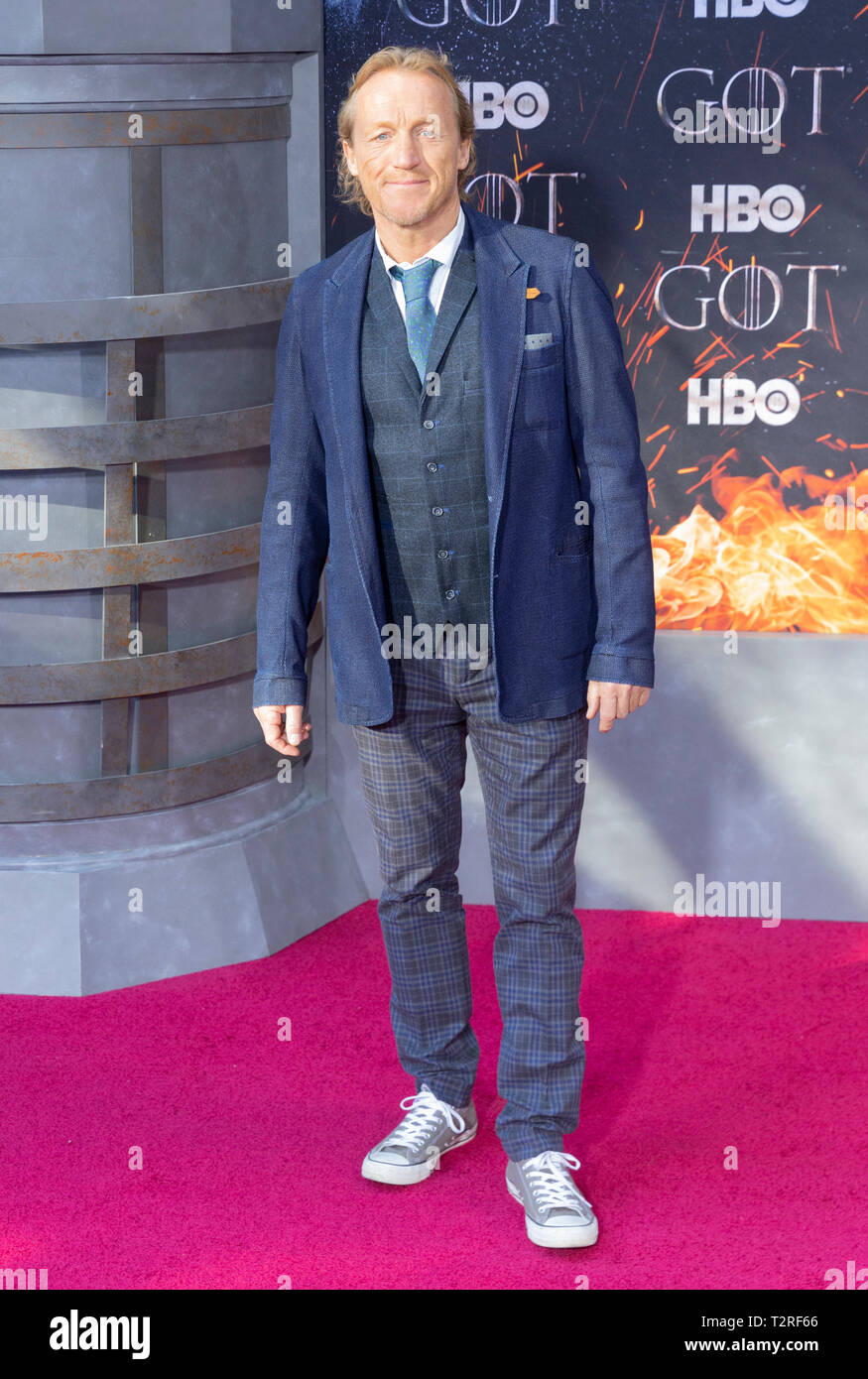 New York, NY - April 3, 2019: Jerome Flynn attends HBO Game of Thrones