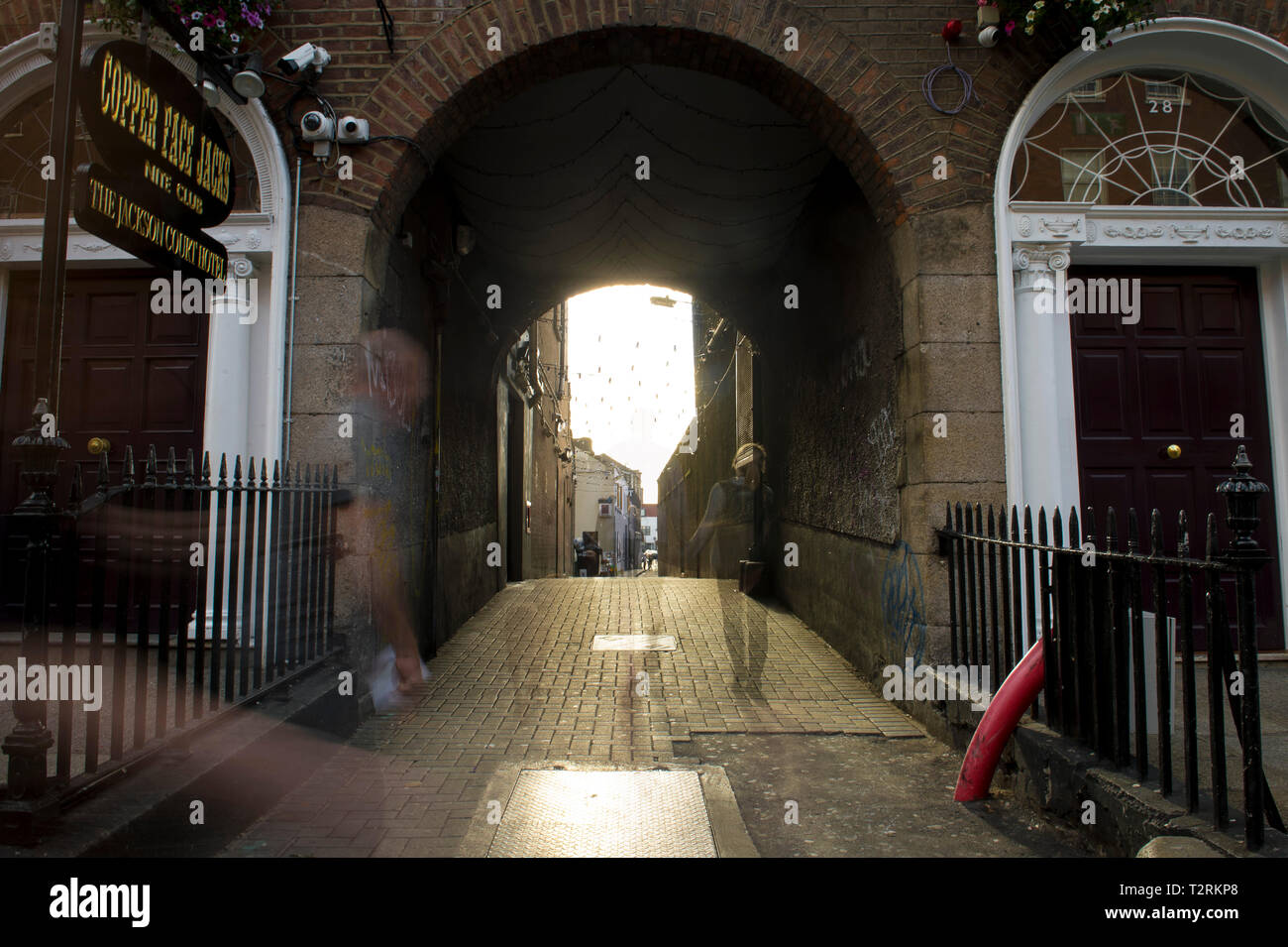 Dublin, Ireland. Harcourt Street Stock Photo Alamy
