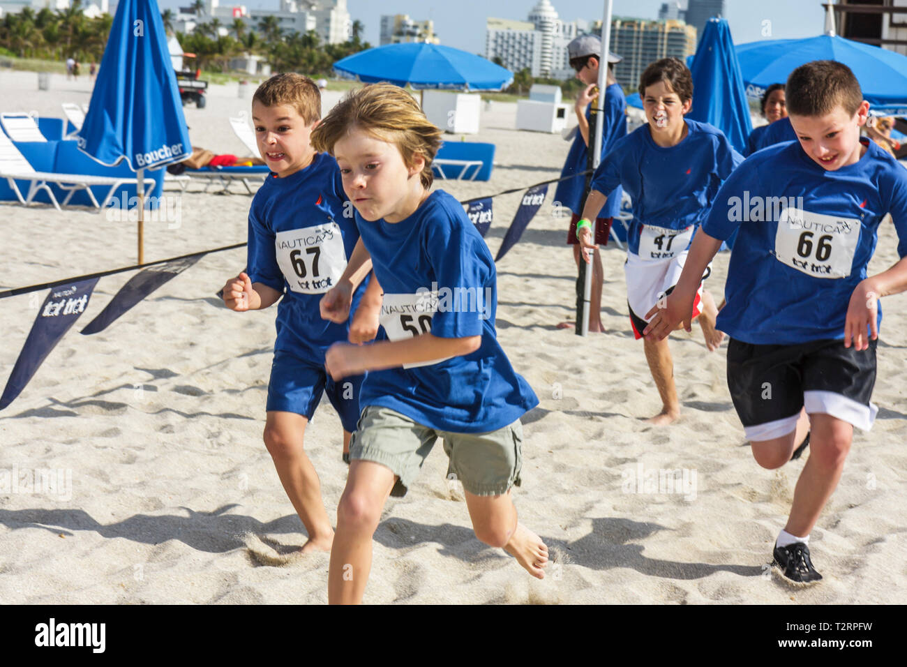 Miami Beach Florida,Nautica South Beach Triathlon,Atlantic Ocean water