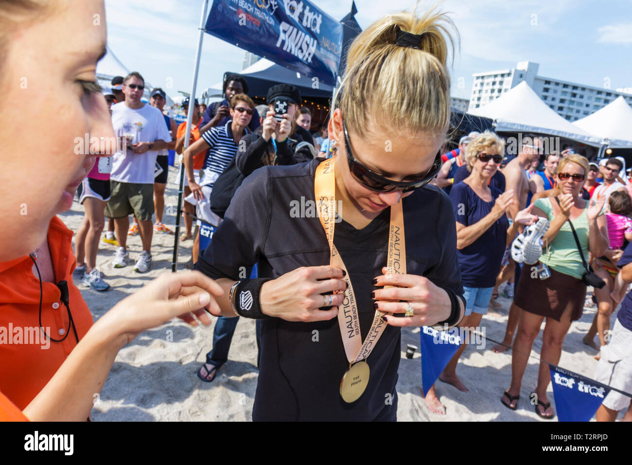 Miami Beach Florida,Lummus Park,Nautica South Beach Triathlon,sport