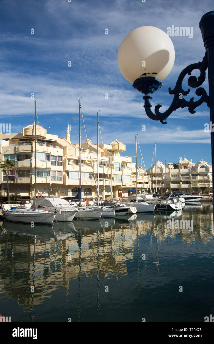 Benalmadena marina, Costa del Sol, Spain. Advertised to be one of the