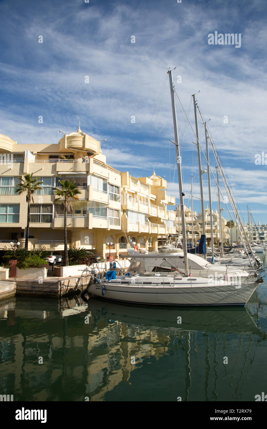 Benalmadena marina, Costa del Sol, Spain. Advertised to be one of the ...