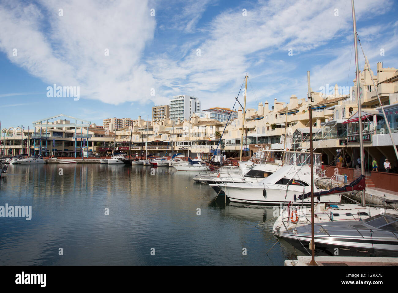 Benalmadena marina, Costa del Sol, Spain. Advertised to be one of the