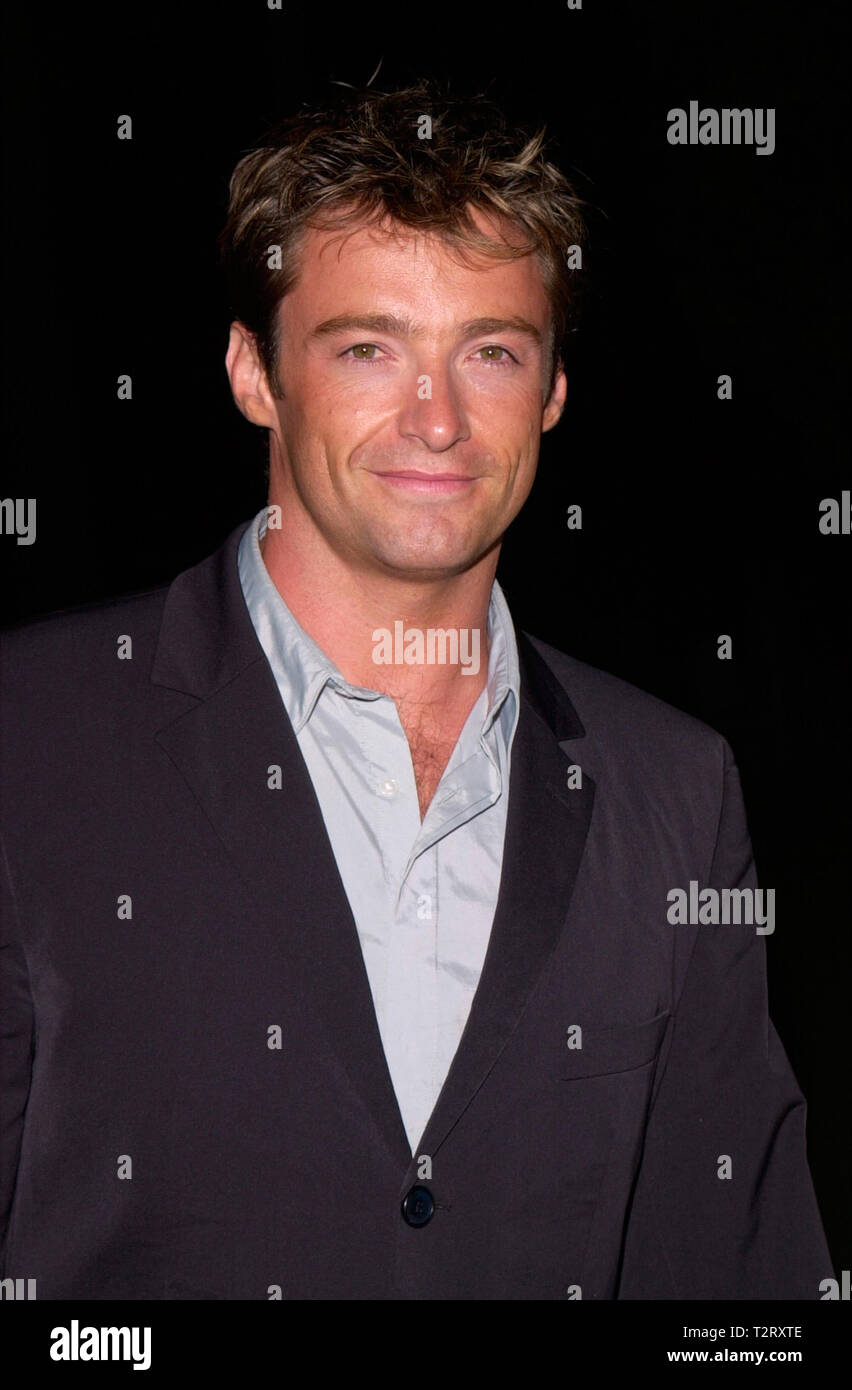 LOS ANGELES, CA. October 24, 2000: Australian actor HUGH JACKMAN at the  world premiere, in Los Angeles, of Lucky Numbers. © Paul Smith /  Featureflash Stock Photo - Alamy