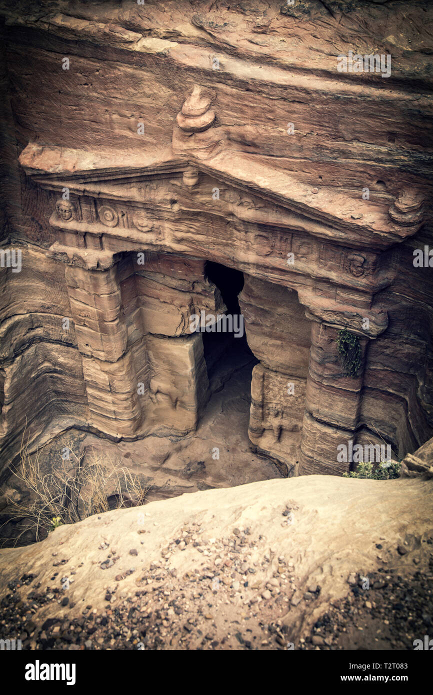 Top view ancient nabataean hi-res stock photography and images - Alamy