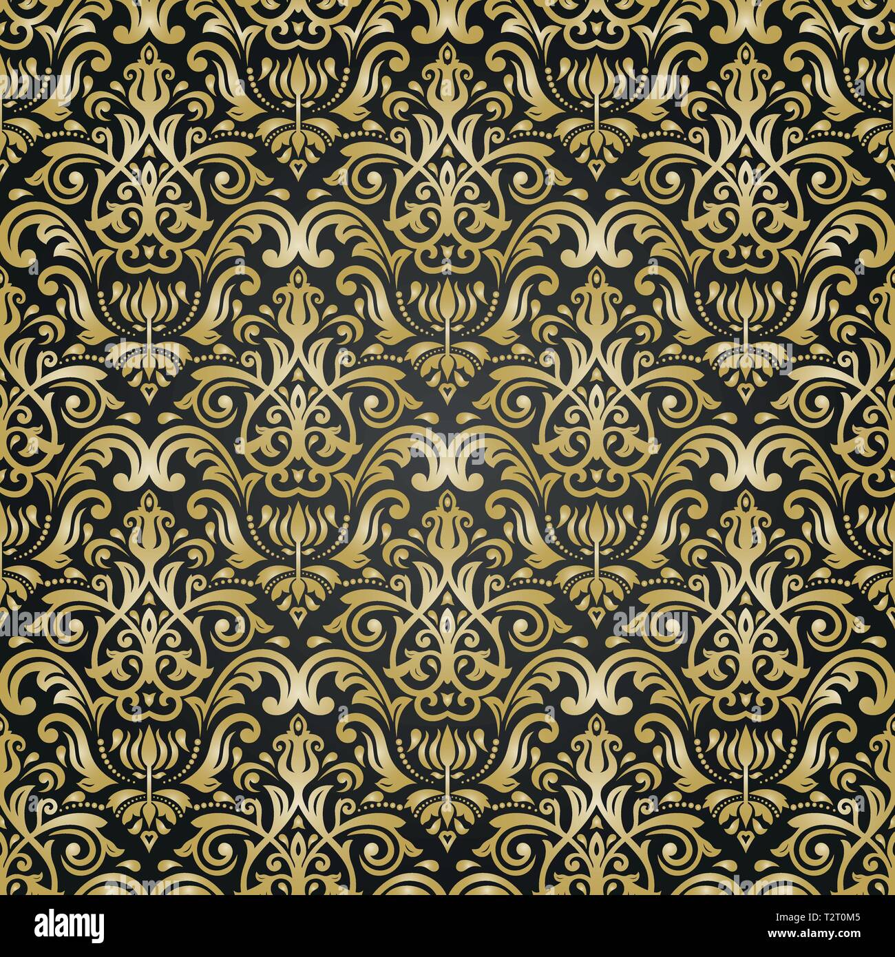 Classic Seamless Vector Black And Golden Pattern Damask Orient Ornament Classic Vintage Background Orient Ornament For Fabric Wallpaper And Packag Stock Vector Image Art Alamy Abstract seamless repeating pattern with triangles in gold glitter and black on cream background. https www alamy com classic seamless vector black and golden pattern damask orient ornament classic vintage background orient ornament for fabric wallpaper and packag image242701877 html