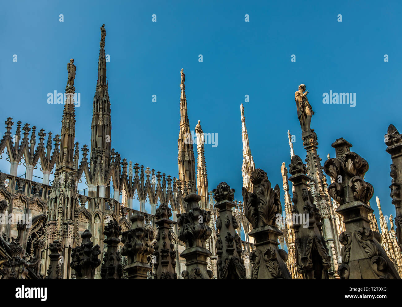 Duomo di Milano, Milan july 2018 Stock Photo