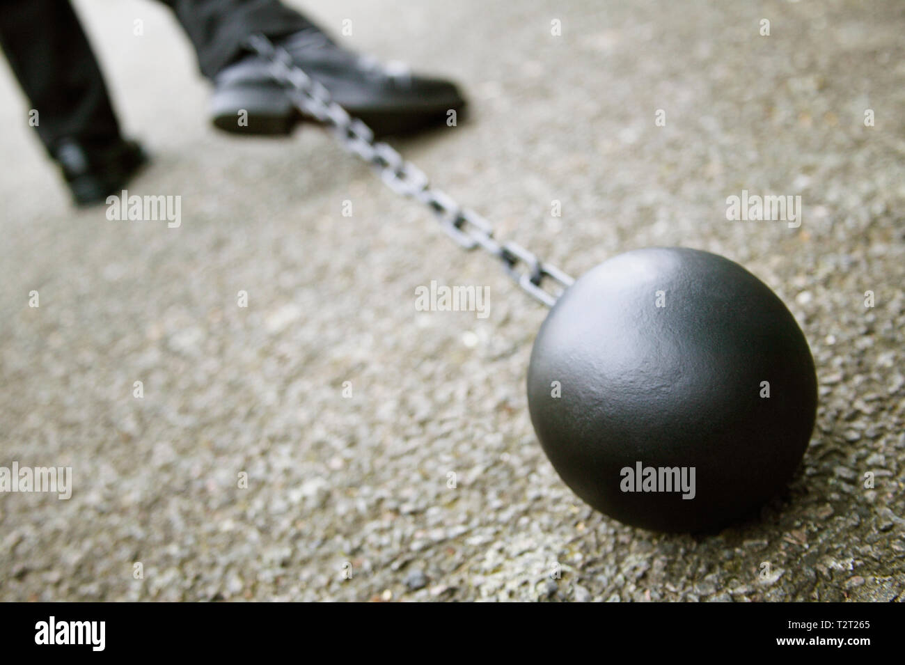 Ball and chain walking hires stock photography and images Alamy