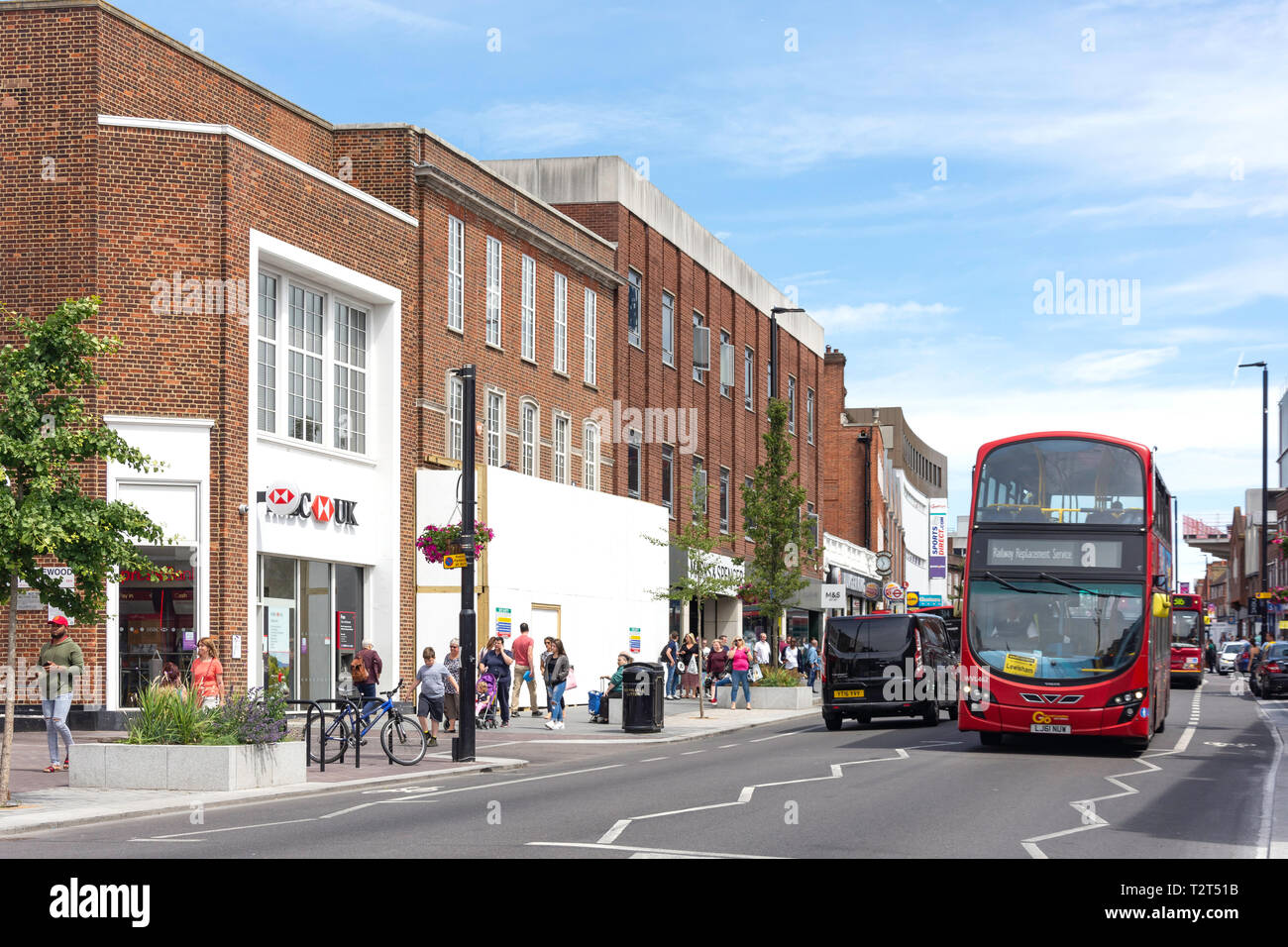 Eltham high street hires stock photography and images Alamy