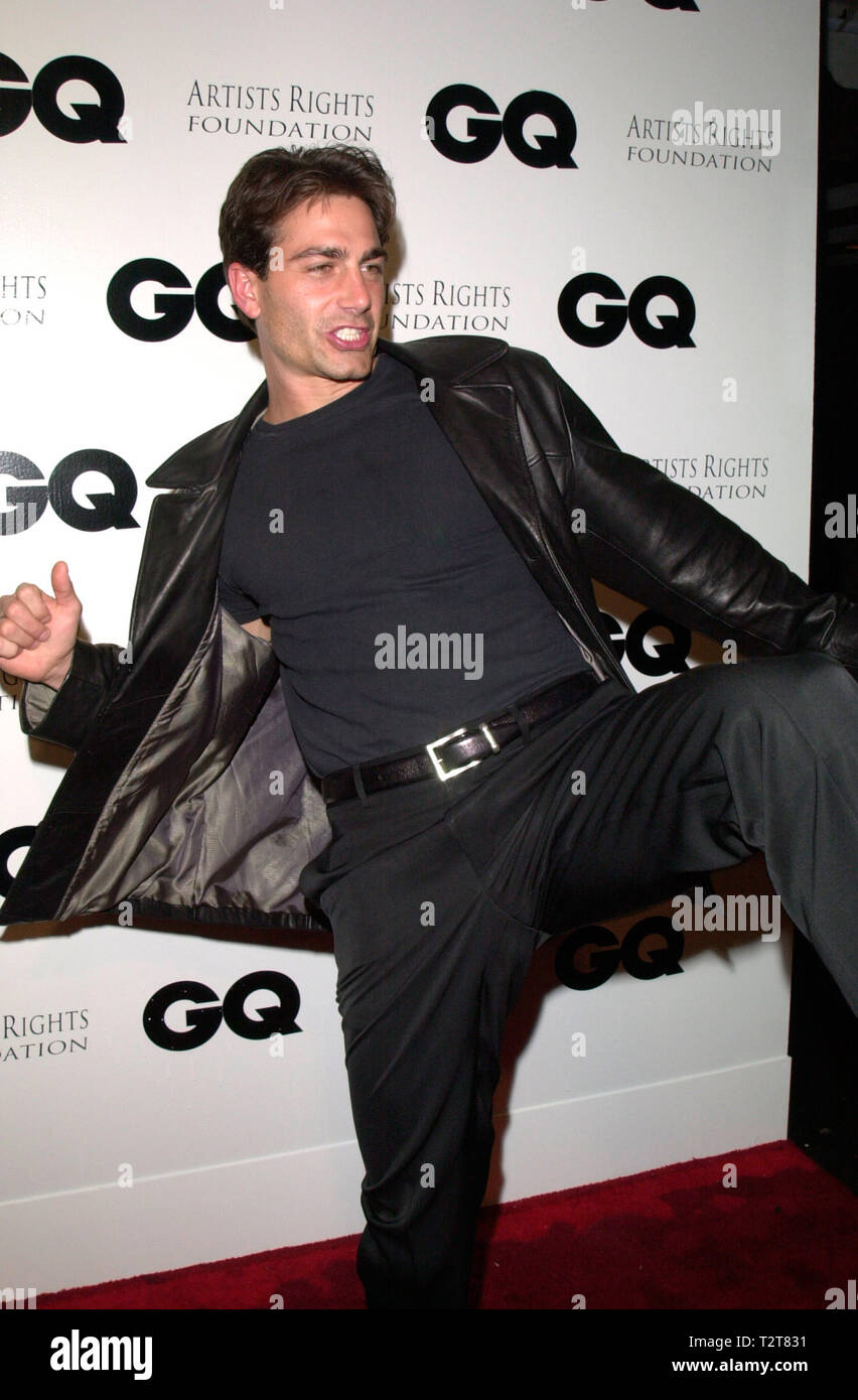 LOS ANGELES, CA. February 17, 2000:  'Baywatch' star MICHAEL BERGIN at party in Los Angeles to unveil GQ Magazine's 'Leading Men of Hollywood' March issue. The party was in aid of the Artists Rights Foundation. © Paul Smith / Featureflash Stock Photo