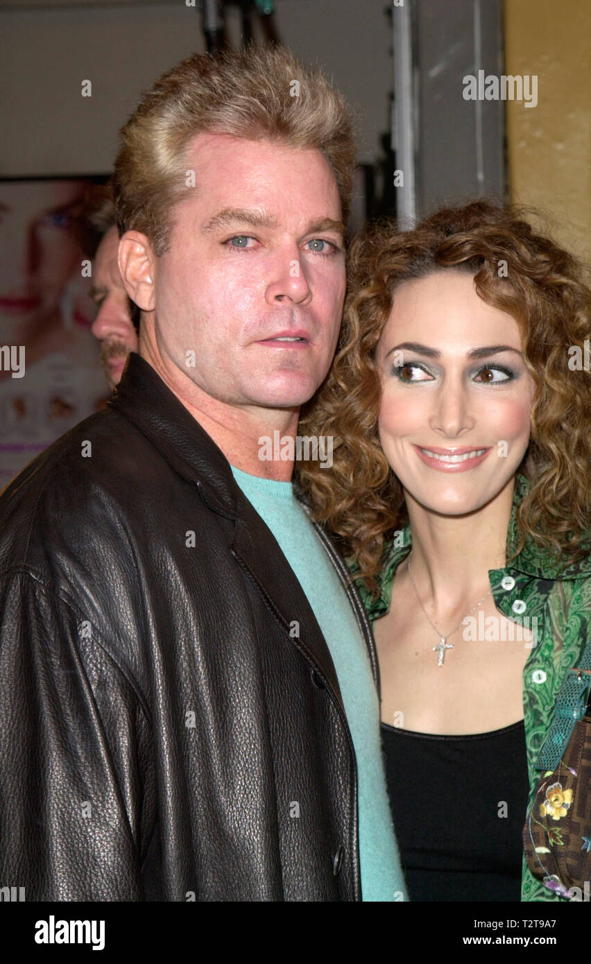 LOS ANGELES, CA. March 01, 2000:  Actor RAY LIOTTA & wife MICHELLE at the Los Angeles premiere of TV movie 'If These Walls Could Talk 2' whiich stars Sharon Stone, Ellen Degeneres & Natasha Lyonne. © Paul Smith / Featureflash Stock Photo