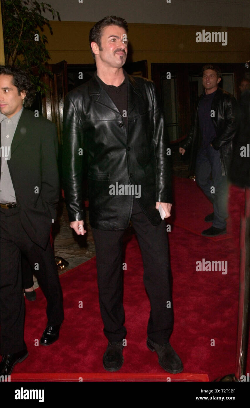 LOS ANGELES, CA. March 01, 2000: Pop star GEORGE MICHAEL at the Los Angeles  premiere of TV movie "If These Walls Could Talk 2" whiich stars Sharon  Stone, Ellen Degeneres & Natasha