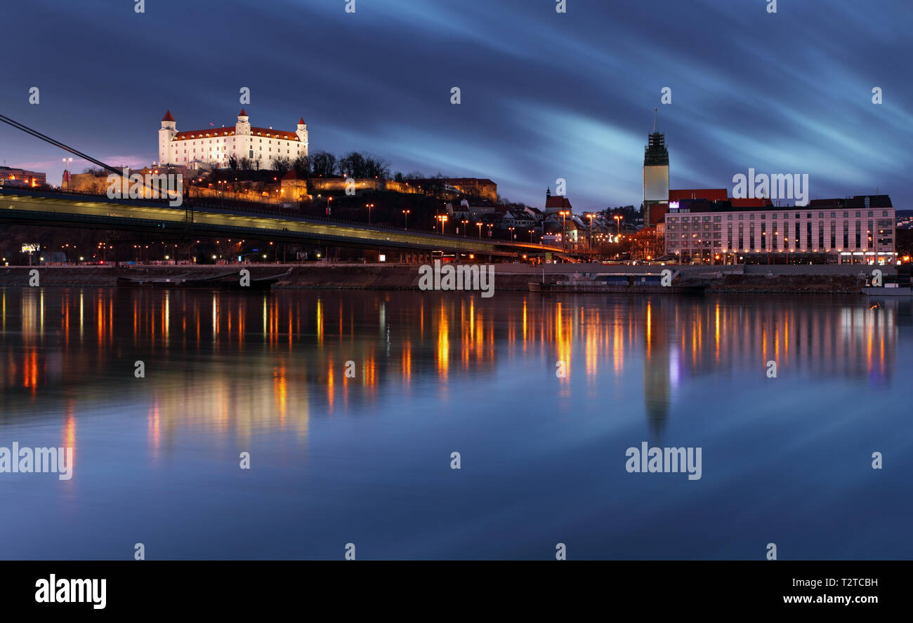 Bratislava castle - Slovakia Stock Photo