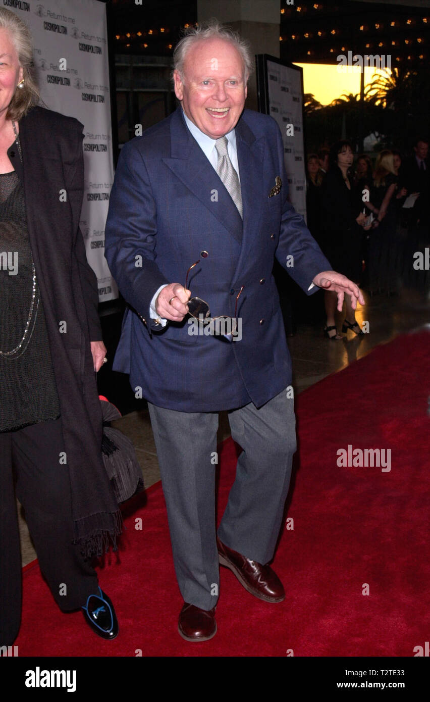 LOS ANGELES, CA. April 03, 2000:  Actor CARROLL O'CONNOR at the world premiere, in Los Angeles, of his new movie - Return to Me - in which he stars with David Duchovny & Minnie Driver. © Paul Smith/Featureflash Stock Photo