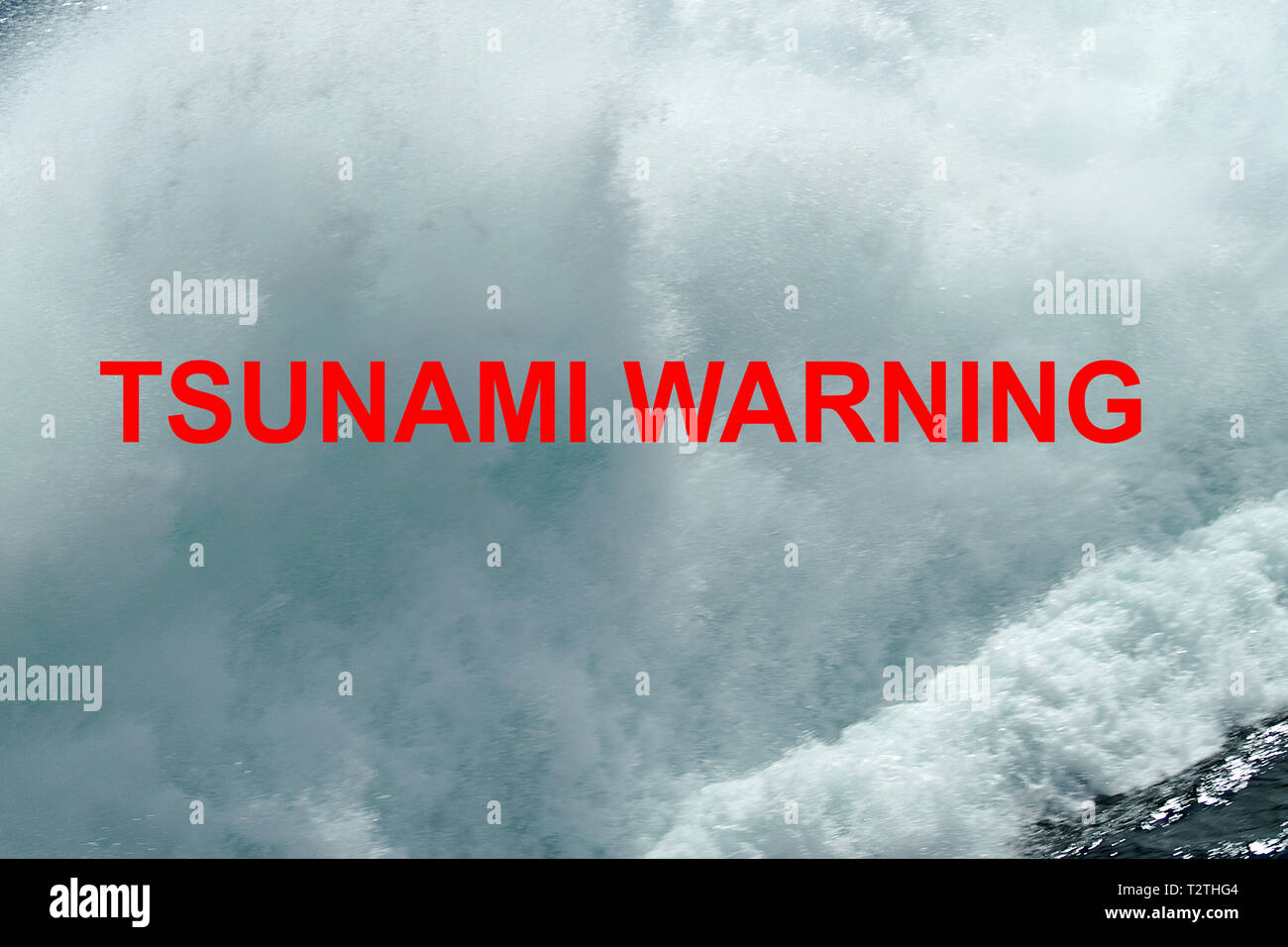 Japanese tsunami waves